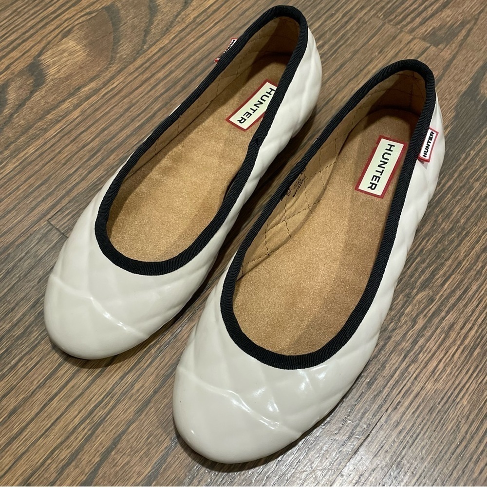Hunter Quilted Ballerina Flats